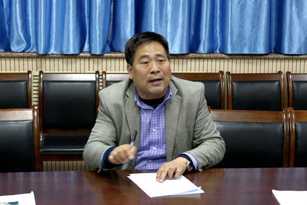 孙超副院长主持教案评选活动